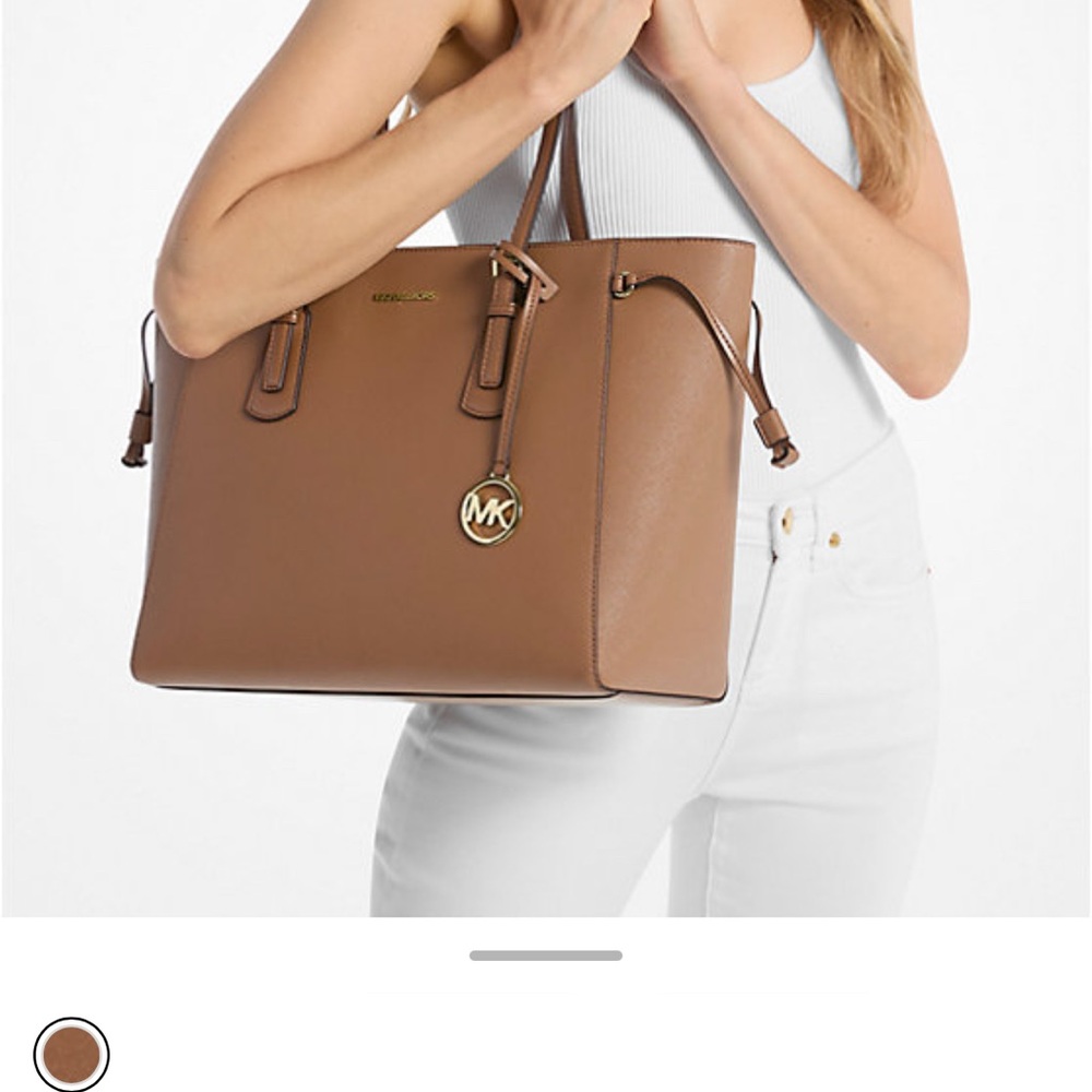 Michael Kors Tan Leather Tote